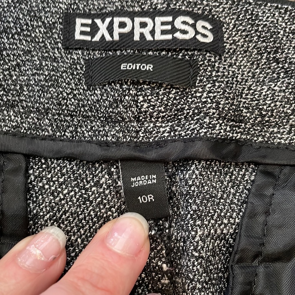 Express Editor Pants Size 10r - image 3